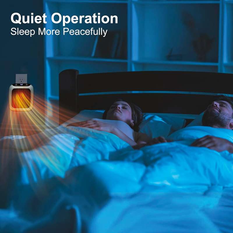 Mini Plug-In Wall Heater