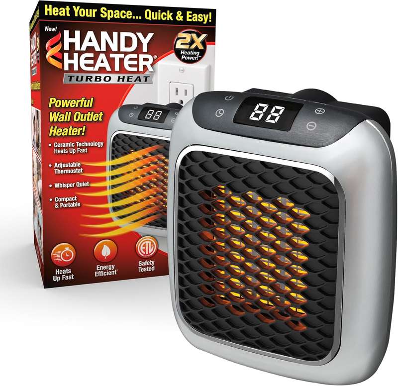 Mini Plug-In Wall Heater