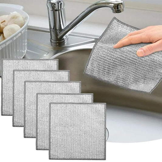 Magic Wire Dishwashing Cloth – Heavy Duty, Rust-Free & Long-Lasting Scrubber